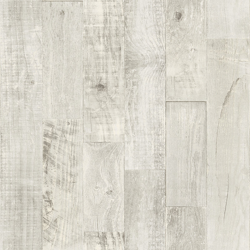 Sample 3124-12694 Thoreau, Chebacco Grey Wood Planks Wallpaper by Chesapeake