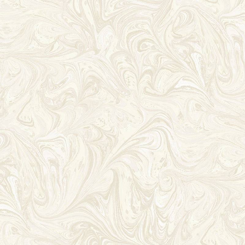 Sample RY31103 Boho Rhapsody, Sierra Marble Cream and Ivory Seabrook Wallpaper