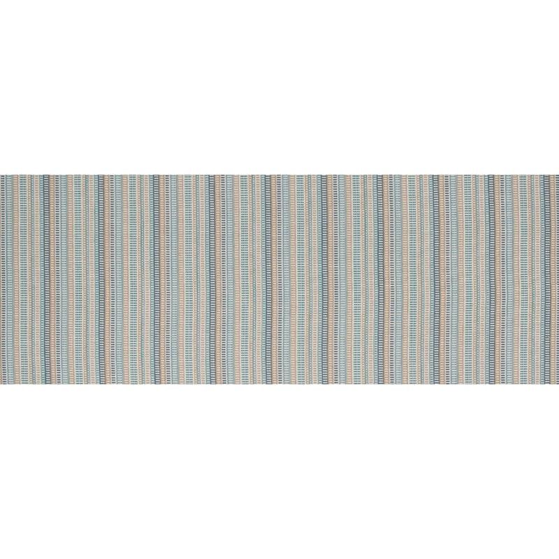 519940 | Lateral Lines | Aqua - Robert Allen Fabric