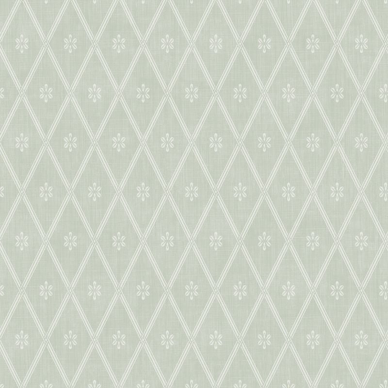 Sample FS51003 Spring Garden Diamond Lattice Wallquest