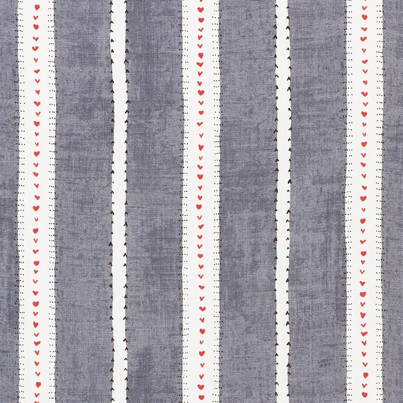 Purchase sample of 176942 Amour, Charcoal by Schumacher Fabric