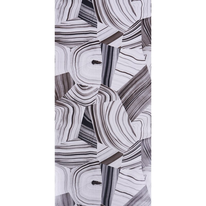 Shop 5013890 Agate Slice Black And White Schumacher Wallcovering Wallpaper