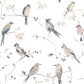 Buy 3124-13854 Thoreau Birdsong Mauve Trail Wallpaper Mauve by Chesapeake Wallpaper