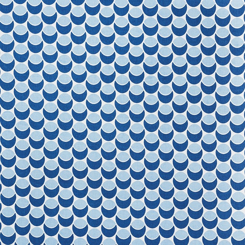 Purchase sample of 177150 Buds, Navy  Sky by Schumacher Fabric