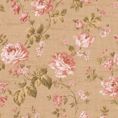 Order WC51506 Willow Creek Reds Floral by Seabrook Wallpaper