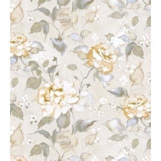 Acquire IM40303 Impressionist Yellows Floral by Seabrook Wallpaper