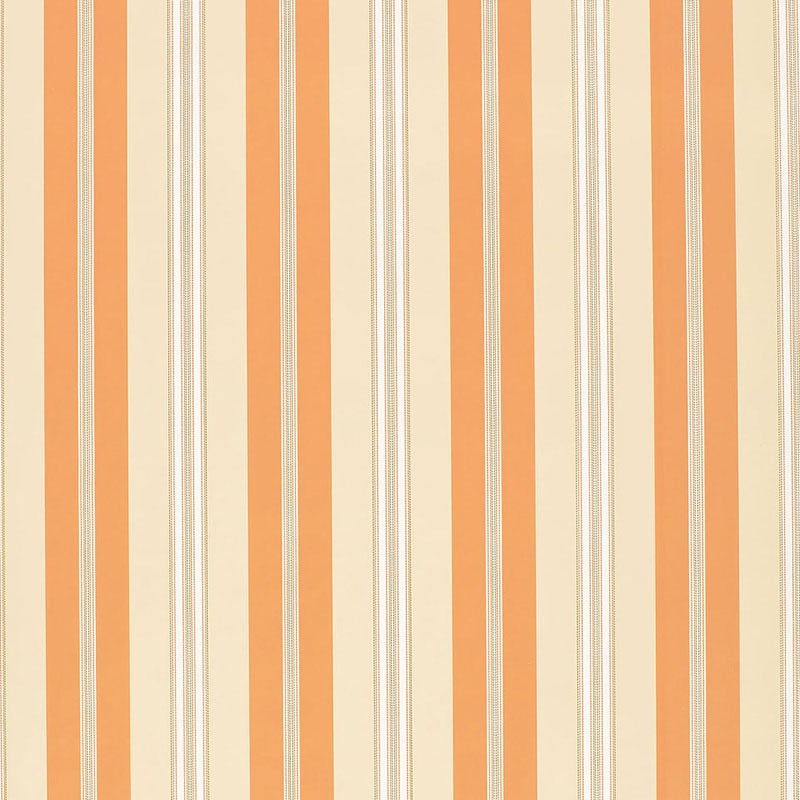 5002485 | Chalon Stripe, Coral - Schumacher Wallpaper