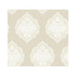 Sample DM4983 Damask Resource Library, Signet Medallion Dam by York Wallpaper
