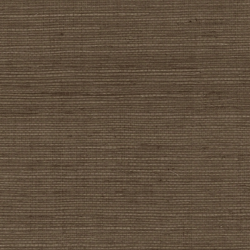 Acquire LN11836 Luxe Retreat Sisal Grasscloth Brown by Seabrook Wallpaper