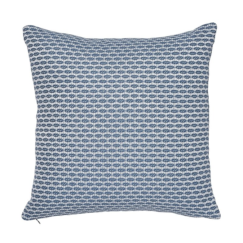 So7718003 Wilhelm 16&quot; Pillow Blue By Schumacher Furniture and Accessories 1,So7718003 Wilhelm 16&quot; Pillow Blue By Schumacher Furniture and Accessories 2