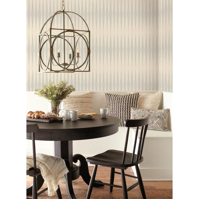 Buy Psw1005Rl Magnolia Home Vol Ii Stripe Blue Peel And Stick Wallpaper