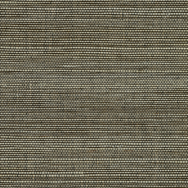 Sample 2732-65409 Canton Road, Yunnan Brown Grasscloth by Kenneth James Wallpaper