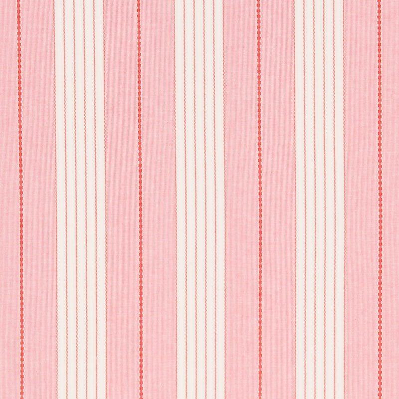 Select 71374 Audrey Stripe Pink Red by Schumacher Fabric