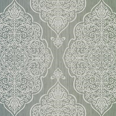 Save CB53702 Earls Court Green Damask by Carl Robinson Wallpaper