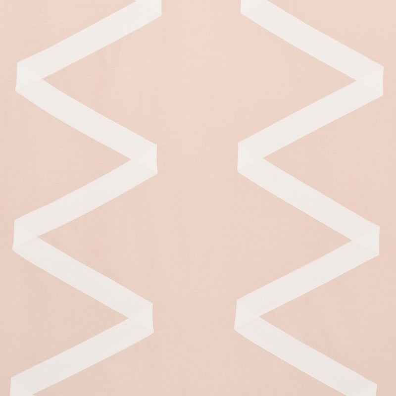 Purchase sample of 69693 Legere Silk Linen Applique, Ivory On Blush by Schumacher Fabric