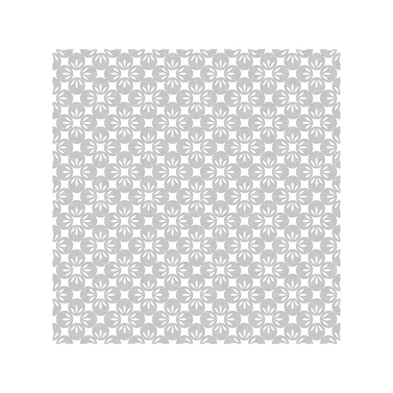 Sample 2716-23828 Orbit Dove Floral Wallpaper