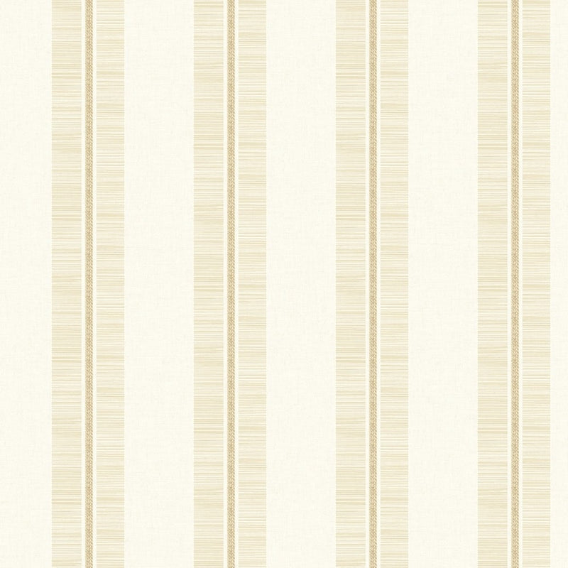 Buy MB31003 Beach House Beach Towel Natural Jute Stripe/Stripes by Seabrook Wallpaper