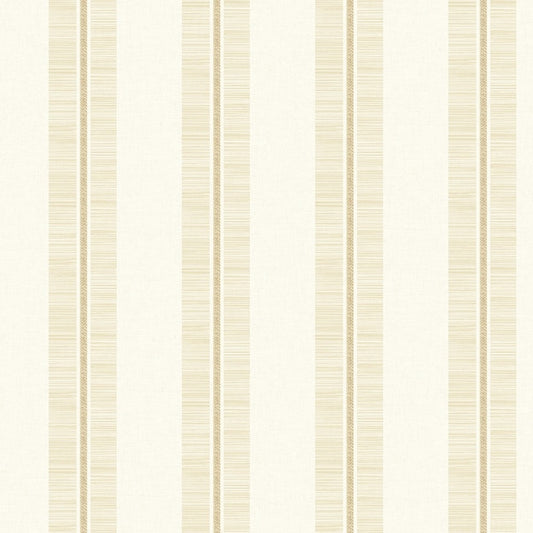 Buy MB31003 Beach House Beach Towel Natural Jute Stripe/Stripes by Seabrook Wallpaper