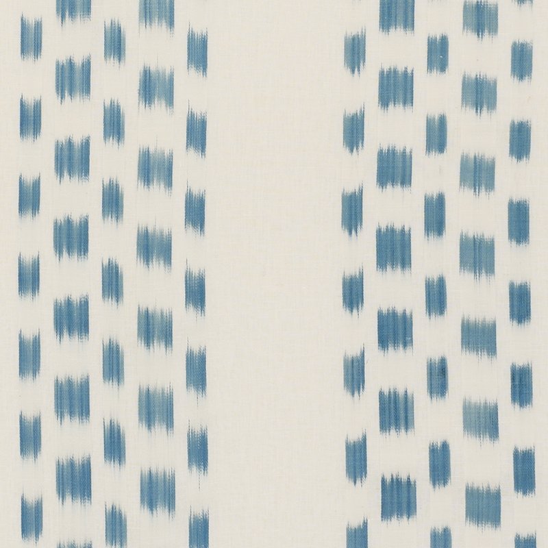 Purchase sample of 69472 Izmir Stripe, Sky by Schumacher Fabric