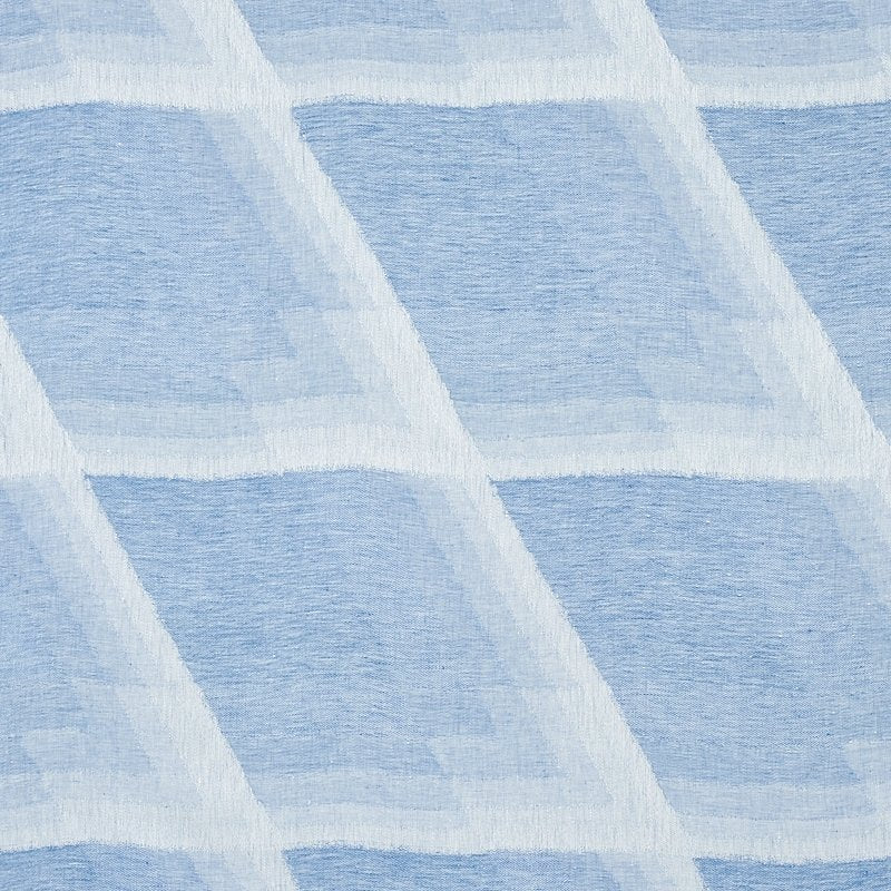 Purchase sample of 79812 Canso Casment, Blue by Schumacher Fabric