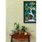 Acquire 4014-26429 Seychelles Flavia Yellow Animal Print Wallpaper Yellow A-Street Prints Wallpaper