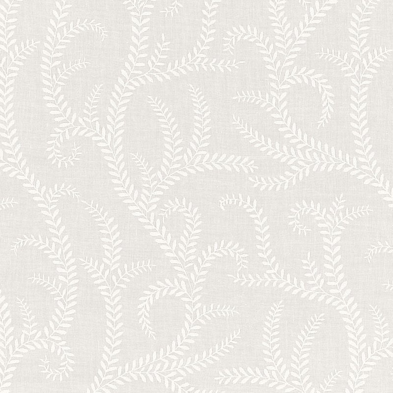 Purchase sample of 67760 Boboli Embroidery, Ivory by Schumacher Fabric