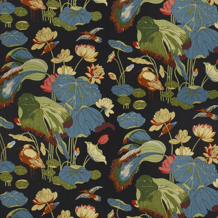 Purchase 2002172.8 Nympheus Print Teal by  Lee Jofa Fabric