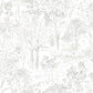 Purchase 3124-13892 Thoreau Walden Grey Forest Wallpaper Grey by Chesapeake Wallpaper