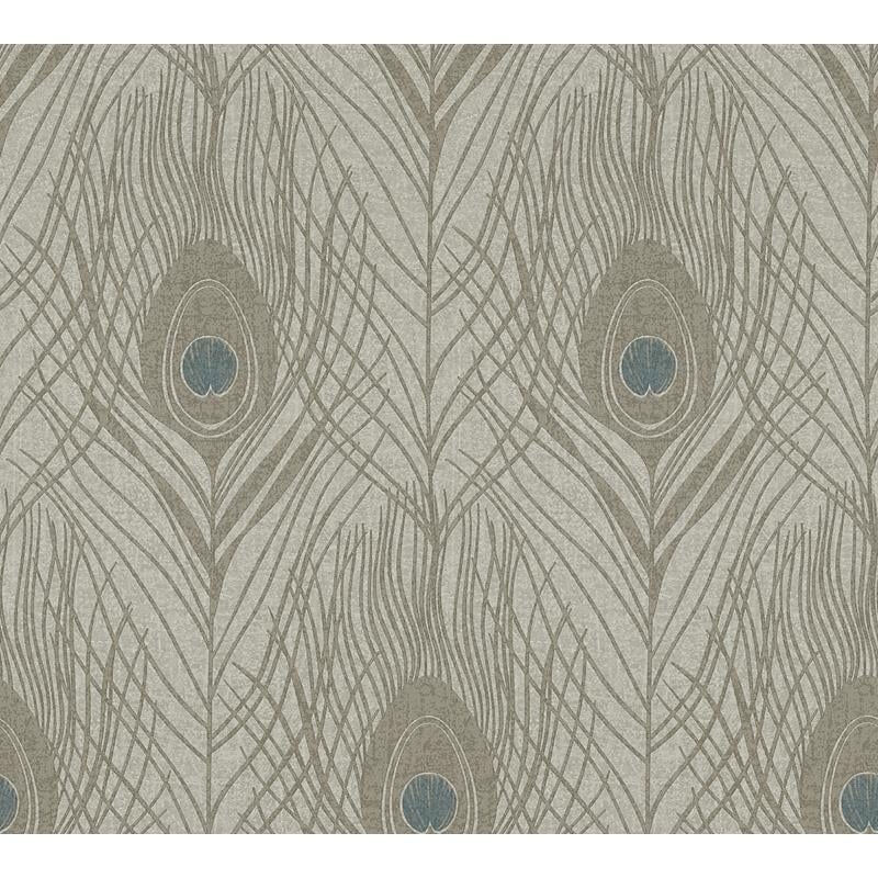 AS369716 AS Creation Prosperity Bronze Feather Wallpaper by NuWallpaper
