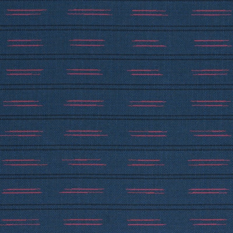 Purchase sample of 78581 Ainsley Stripe Indoor/Outdoor, Navy by Schumacher Fabric