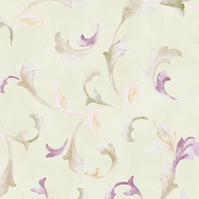 Save FF51509 Fairfield Greens Scrolls by Seabrook Wallpaper