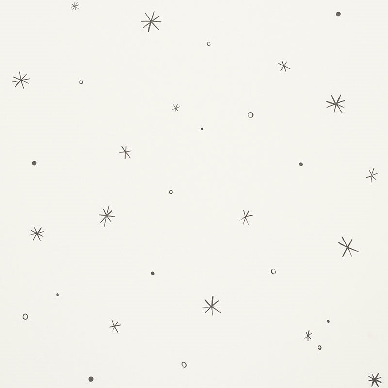 Purchase sample of 177651 Calisto, Ivory  Black by Schumacher Fabric