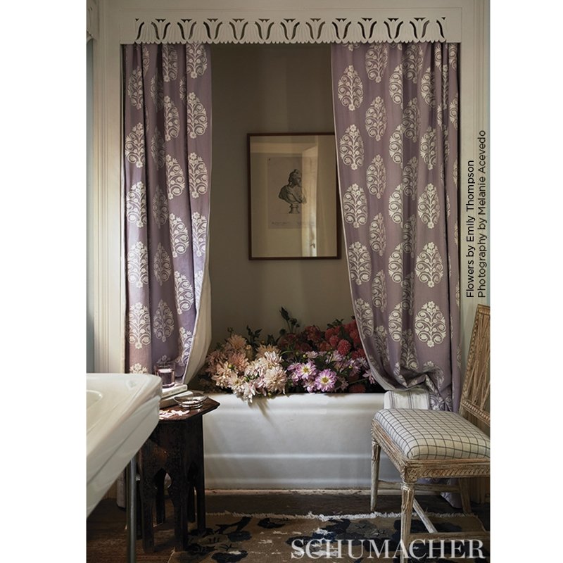 View 72091 Talitha Embroidery Wisteria Schumacher