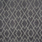 B7498 Charcoal | Diamond, Chenille Woven - Greenhouse Fabric