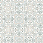 Sample 3124-13961 Thoreau, Concord Coral Medallion Wallpaper by Chesapeake