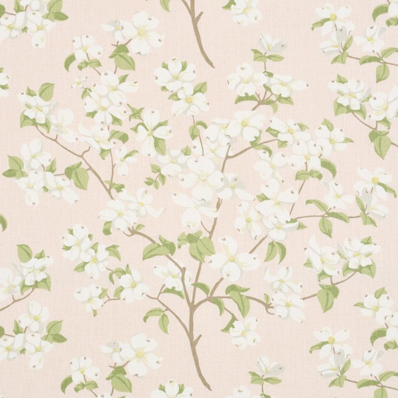 Purchase sample of 177410 Blooming Branch, Blush by Schumacher Fabric