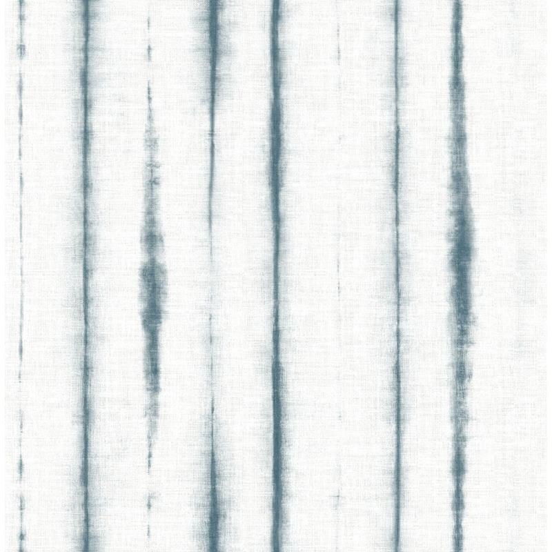 Sample 2969-26052 Pacifica, Orleans Teal Shibori Faux Linen by A-Street Prints Wallpaper