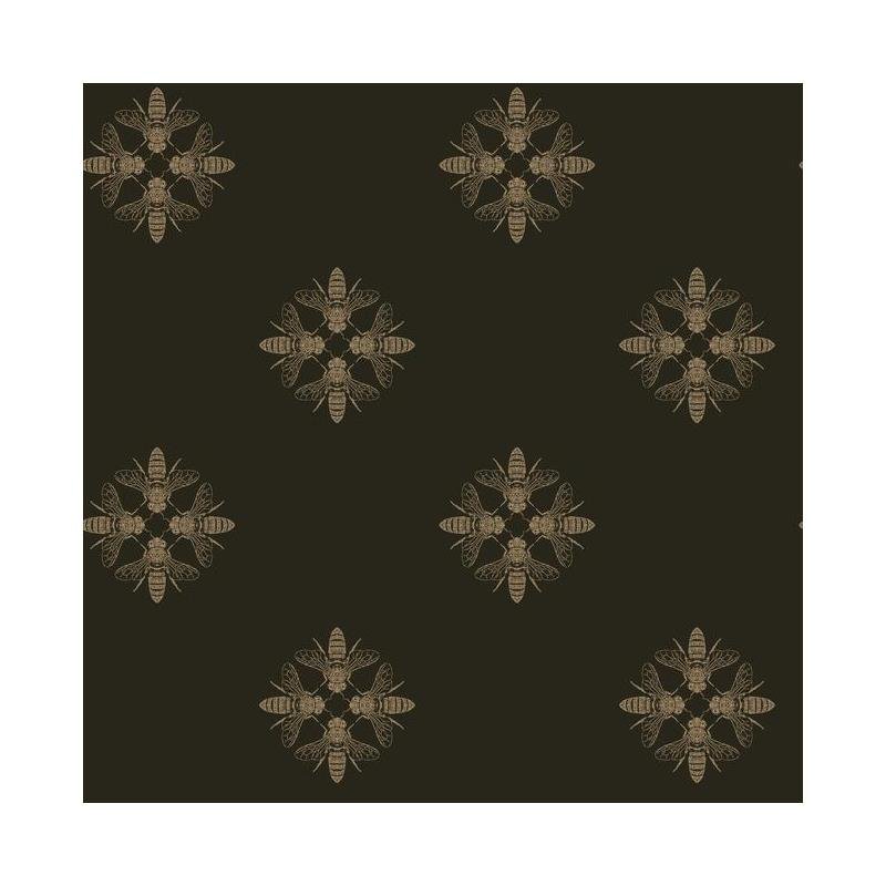 Sample ON1642 Outdoors In, Honey Bee color Gold Animals by York Wallpaper