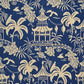 Sample 7581 Rickman Ink Magnolia Fabric
