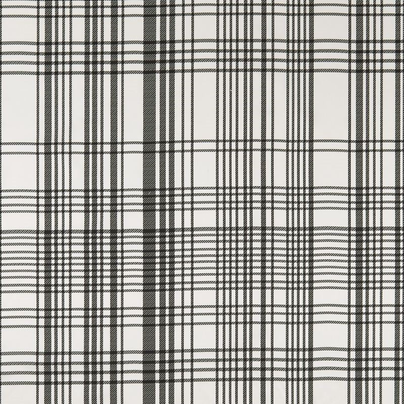 Sample F0878-01 Bw1006 Black/White Clarke And Clarke Fabric