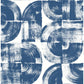 Save on 4014-26407 Seychelles Giulietta Blue Painterly Geometric Wallpaper Blue A-Street Prints Wallpaper