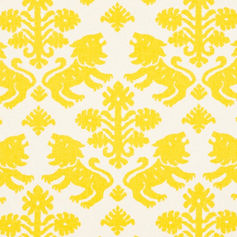 Purchase sample of 177301 Regalia, Yellow by Schumacher Fabric