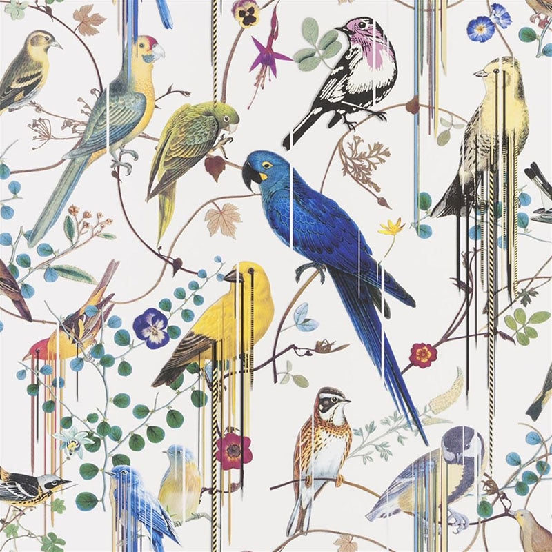 Order PCL7017/02 Birds Sinfonia Perce Neige by Designer Guild Wallpaper