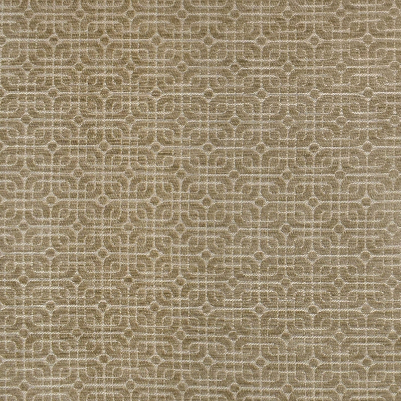 Shop S1894 Mocha Brown Geometric Greenhouse Fabric