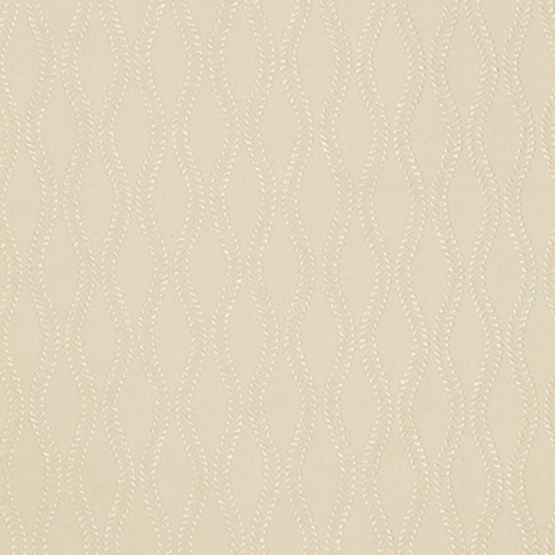 Purchase sample of 64400 Undulation, Vellum by Schumacher Fabric