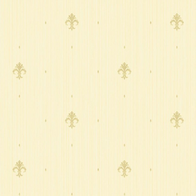 Find KT90303 Classique Fleur De Lys by Wallquest Wallpaper