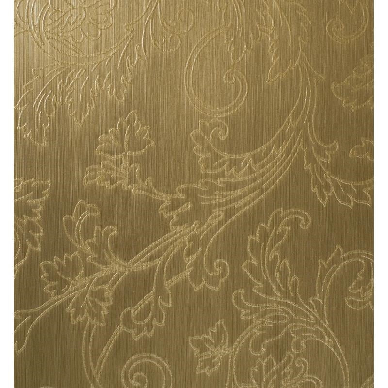 Shop CB30805 Craven Metallic Gold Acanthus Leaves by Carl Robinson Wallpaper