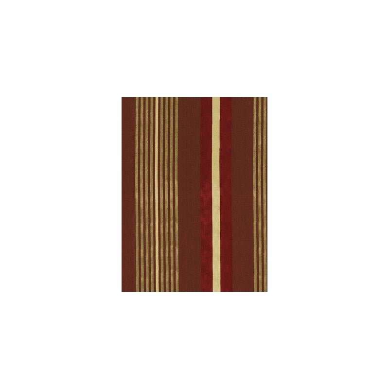 124758 | Maliwan Stripe Terracotta - Beacon Hill Fabric