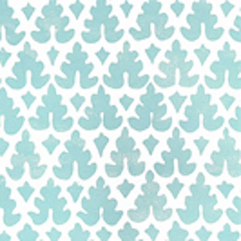 Sample 304040WP Volpi, Turquoise by Quadrille Wallpaper