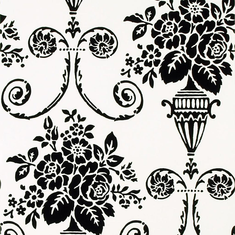 Search P479/01 Taillandier Black And White by Designer Guild Wallpaper